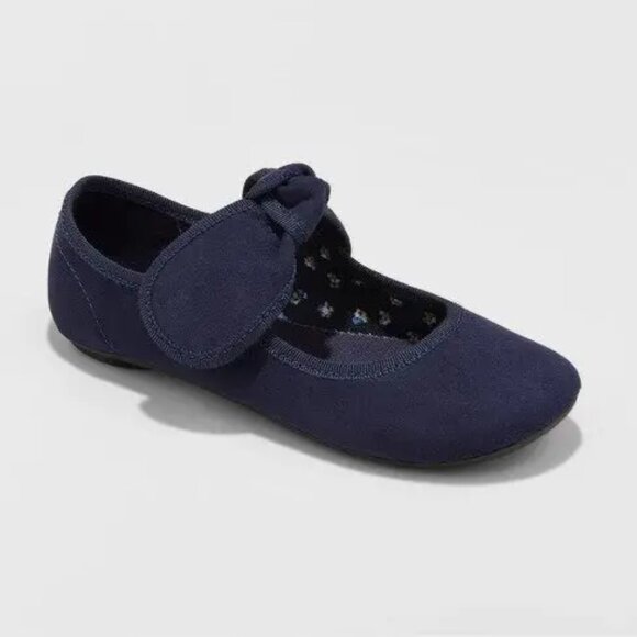 NIB Cat & Jack Jaya Mary Jane in Navy, Youth/Big Kids Size 3 - Picture 1 of 2